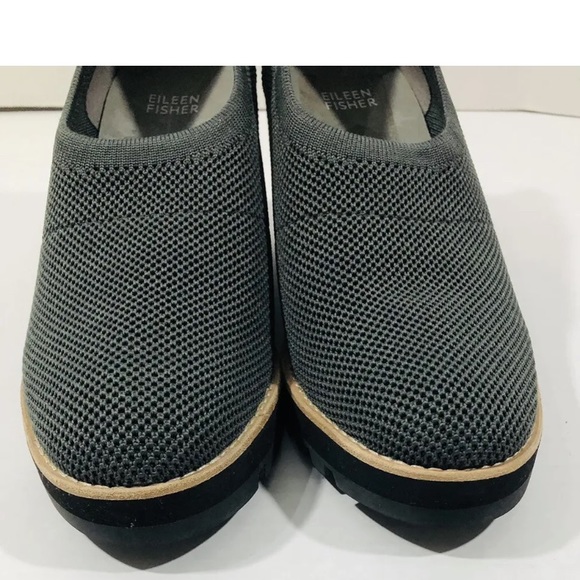 Eileen Fisher Womens Marie-St Black Pumps Size 9.5 - Picture 9 of 12